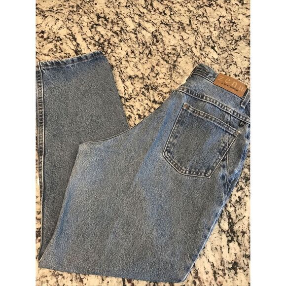 Zena Denim - Vintage Zena Retro 80s 90s High Waist Jeans Mom Made in USA Women 12petite 28x28